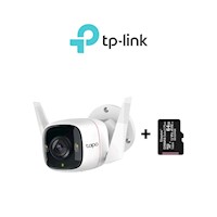 Cámara de seguridad TP-Link para exteriores tapo c310 2k + SD 64 GB